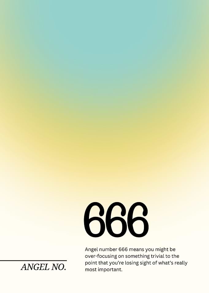 Angel Number 666