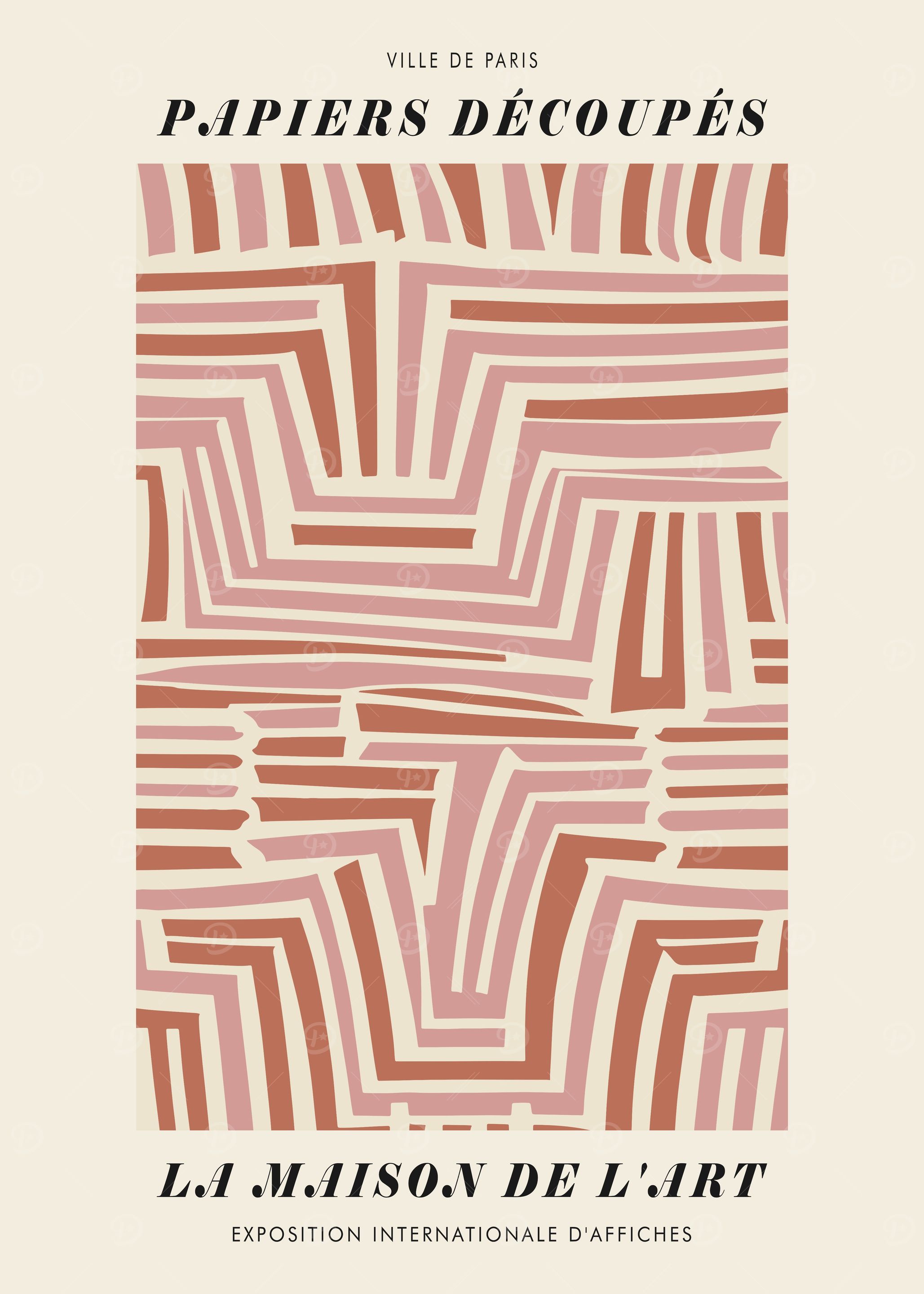 Abstract Neutral Decor