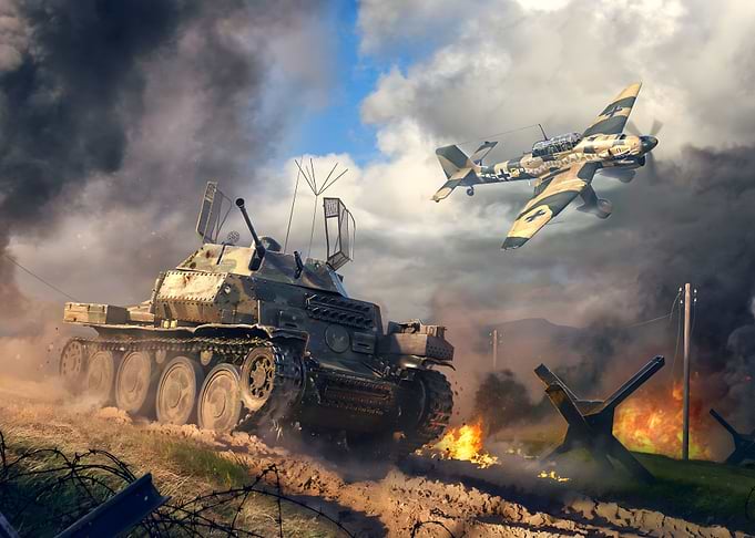 War Thunder tank palnes