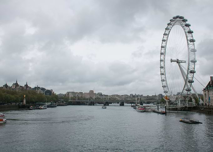 London Eye and Thames