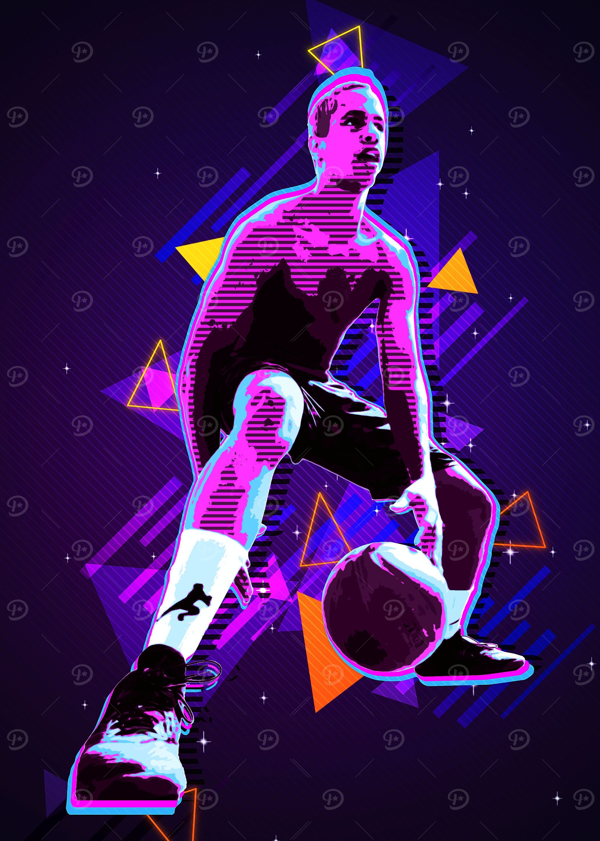 basketball modern 80s