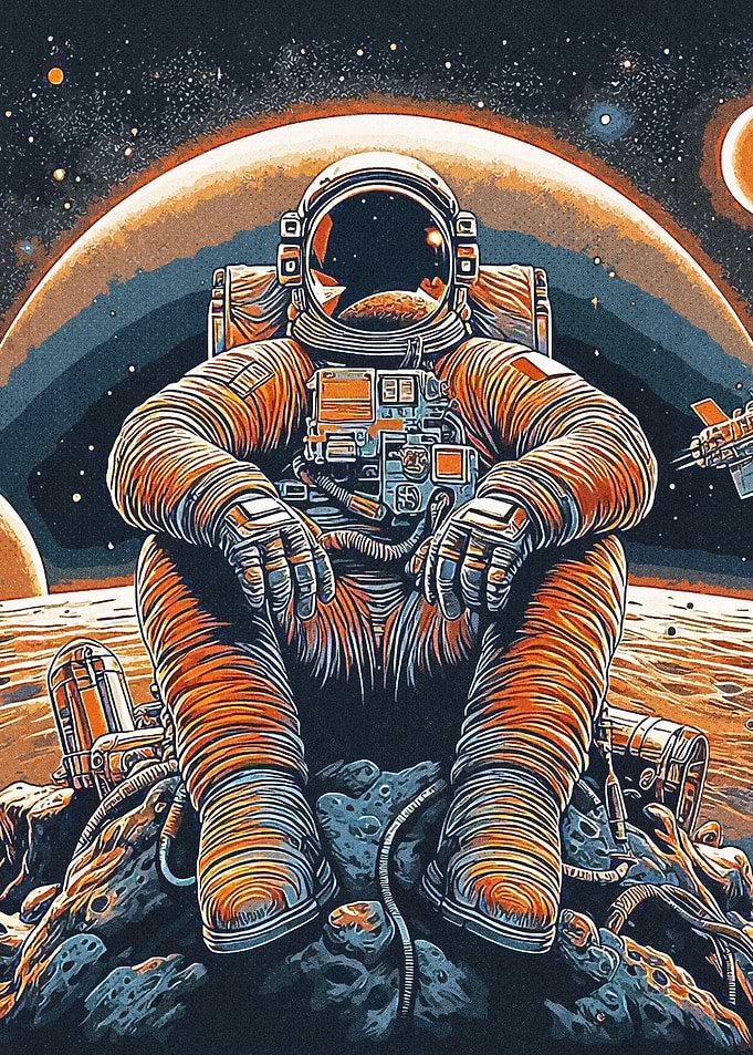 Astronaut Orange