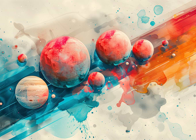 Cosmic Celestial Art Vibes