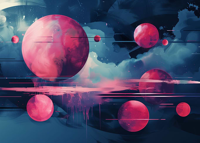 Cosmic Celestial Art Vibes