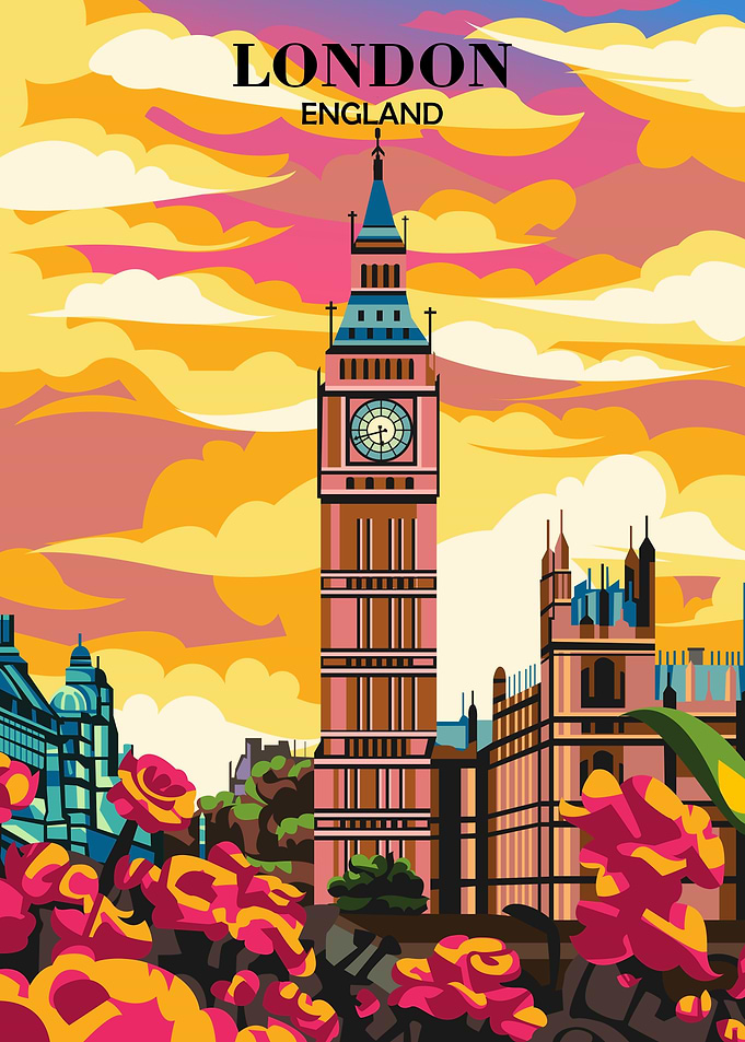 Travel Poster London