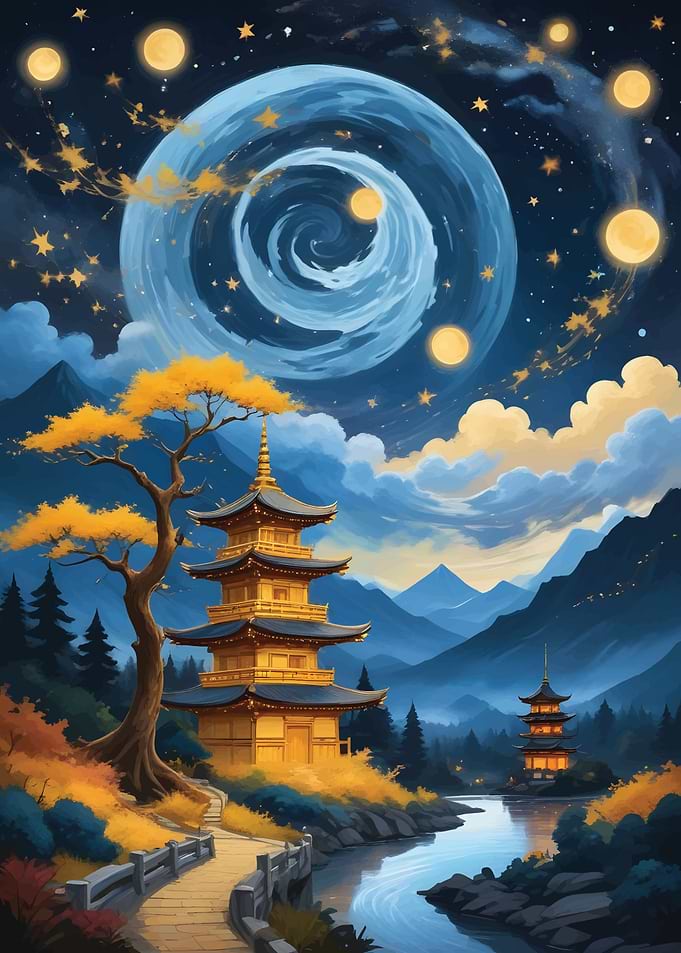 Starry Night bonsai