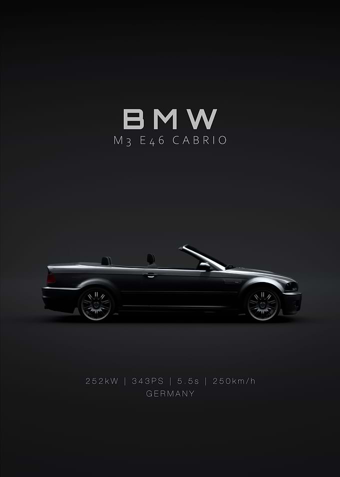 2005 BMW M3 E46 Cabrio