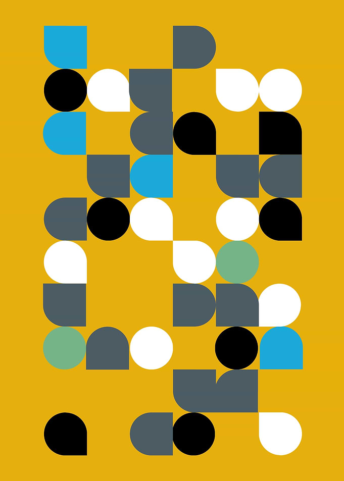 Bauhaus Geometric Design