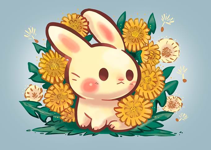 Dandelion Bunny