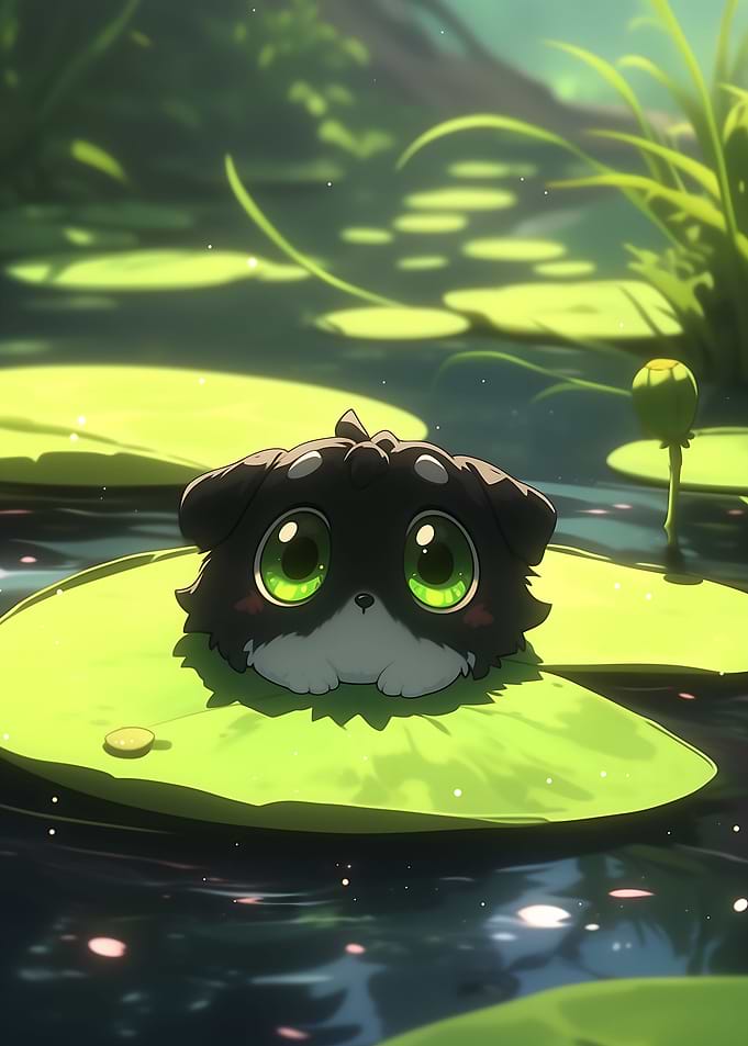 Baby owl on Sea rose