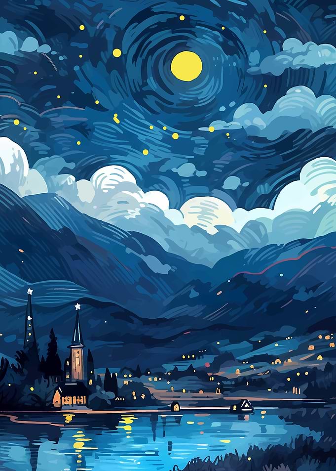 Starlit River City