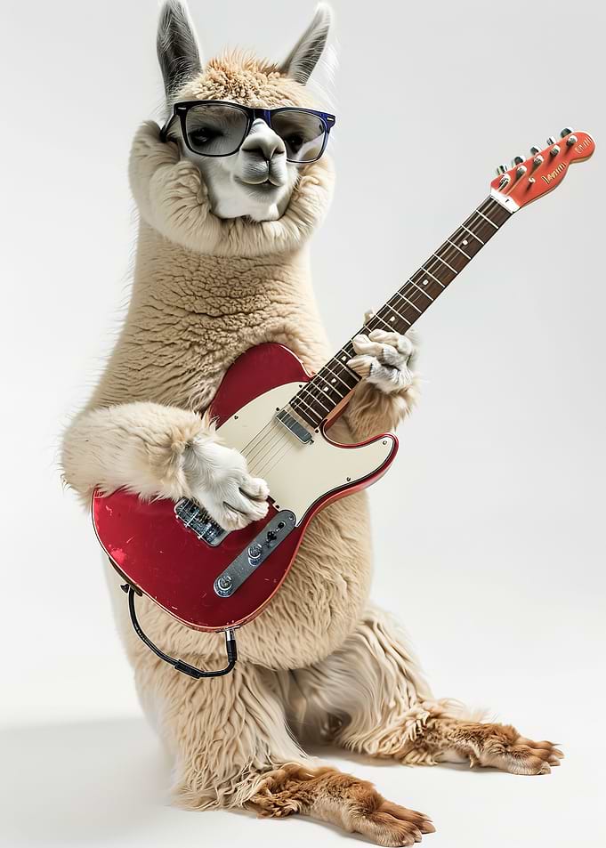 Alpaca Guitar