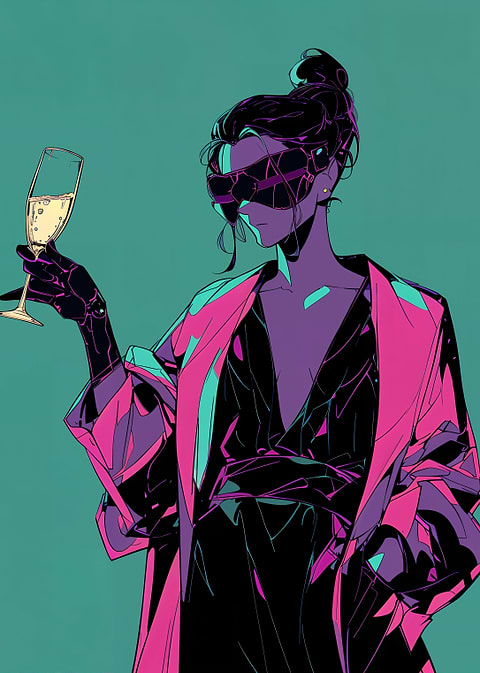Neon Elegance