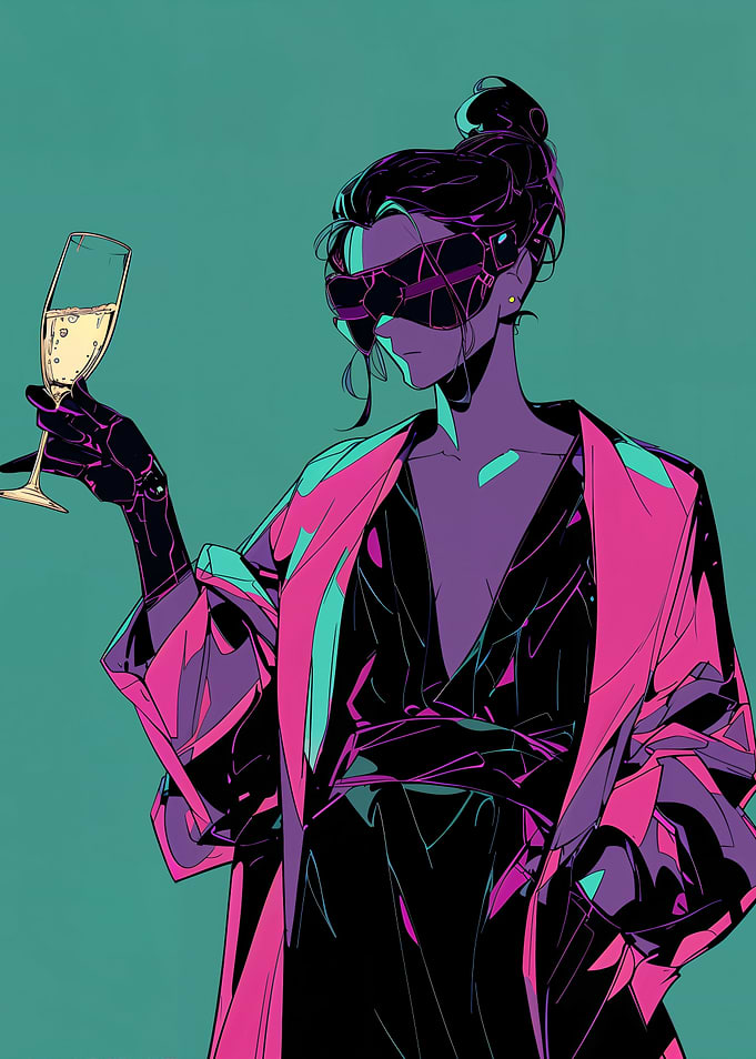 Neon Elegance