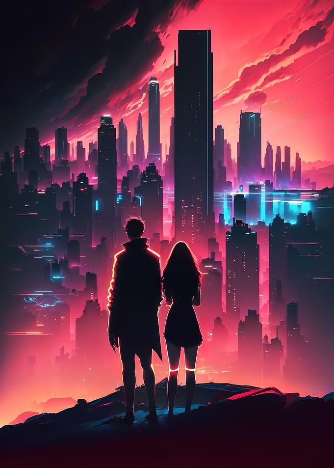 Cyber City Night