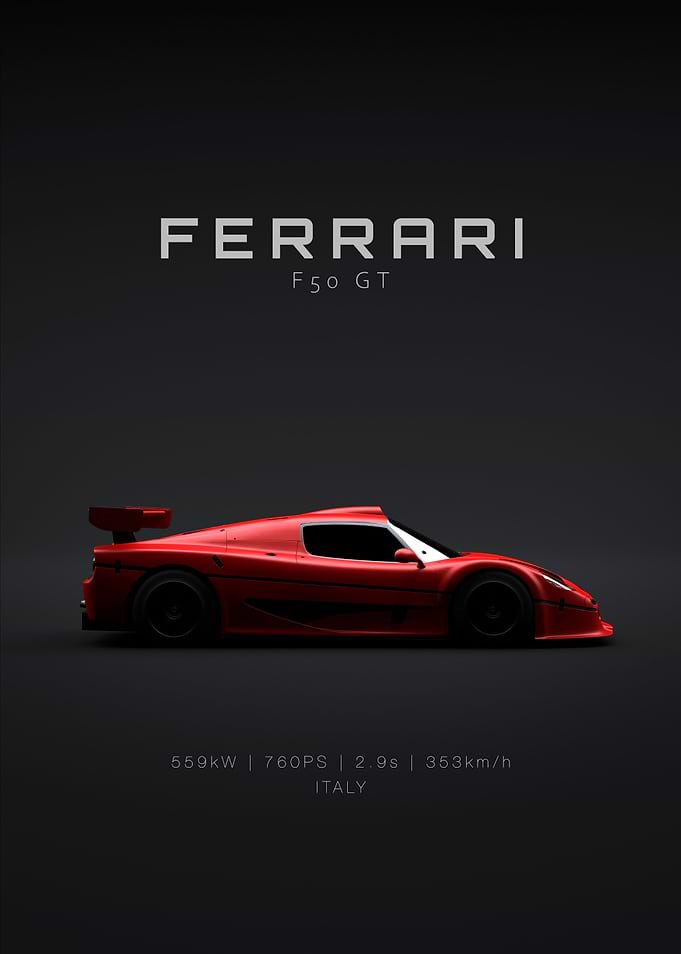 1996 Ferrari F50 GT