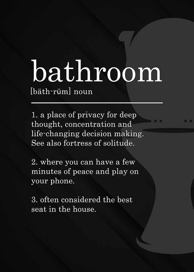 Funny Bathroom Definition