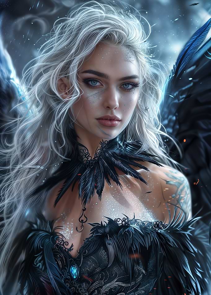 Enchanting Ice Succubus