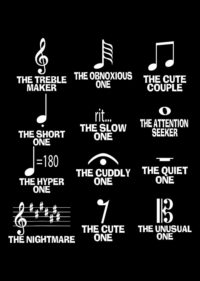 Musical Notes Symbol Gift