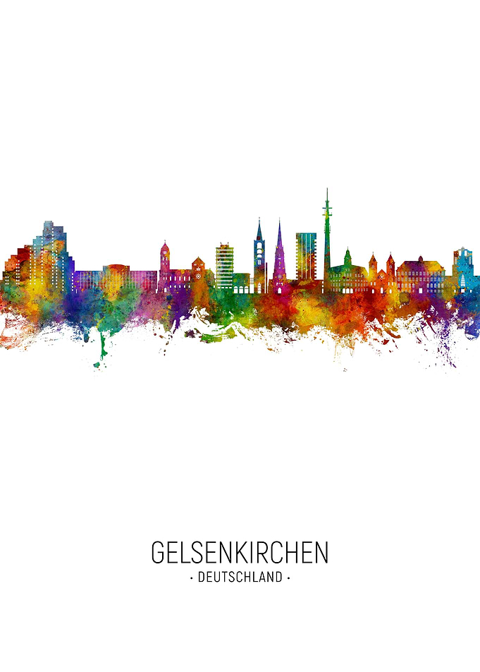 Gelsenkirchen Skyline