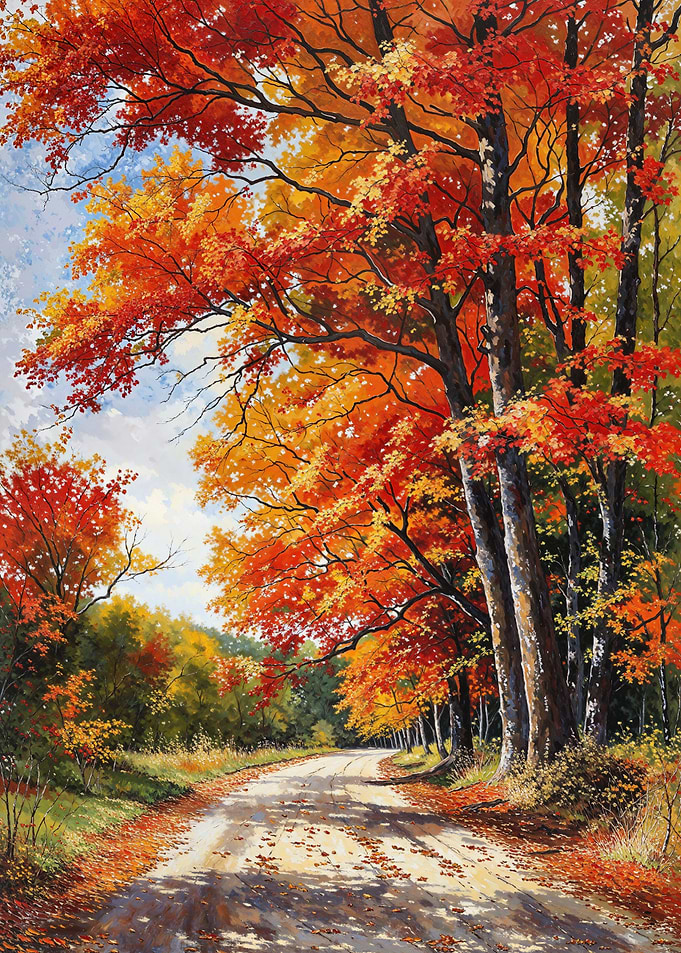 Autumn Road