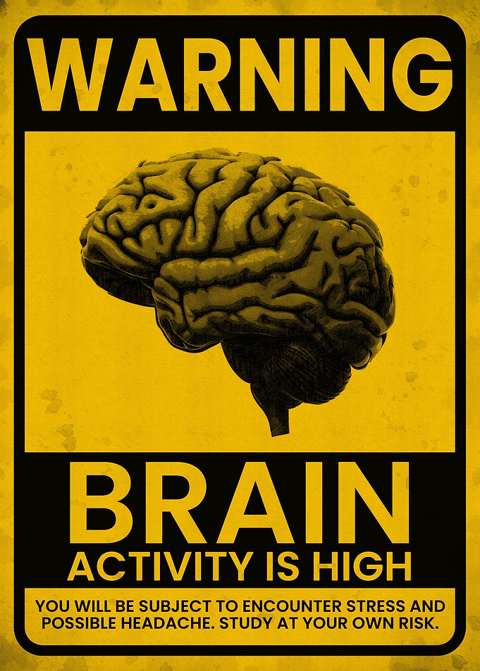 WARNING BRAIN ACTIVITY