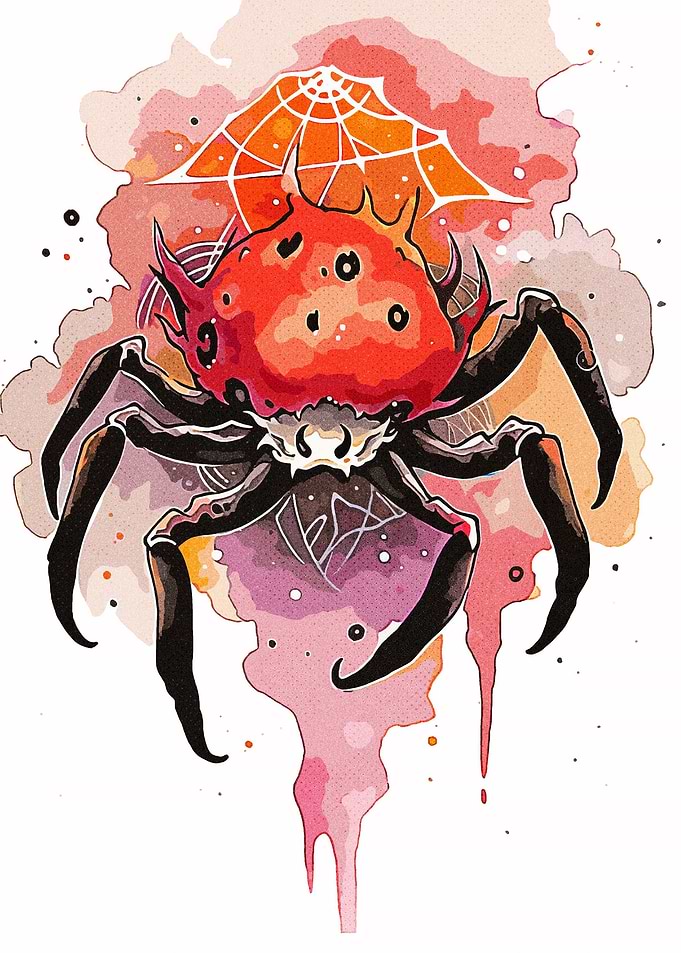 Spider Painting