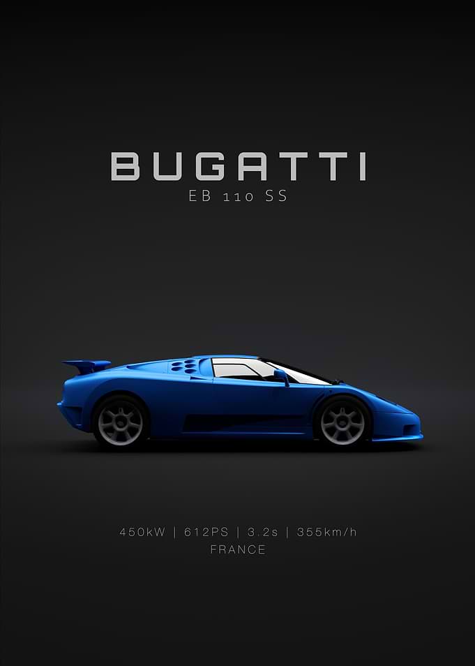 1992 Bugatti EB110 SS