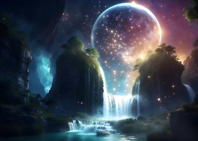 Spacey wtaerfall