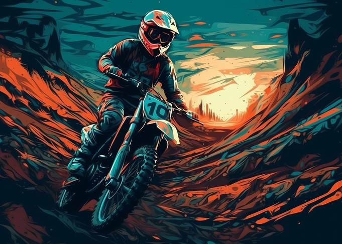Extreme motorbike