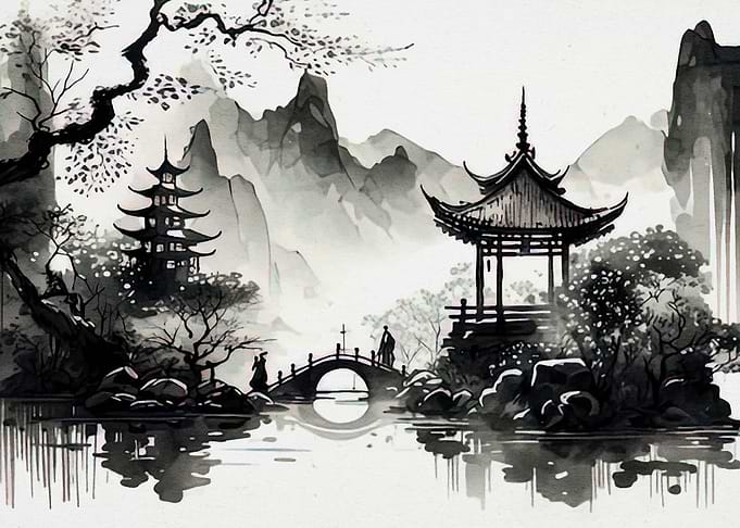 Japan Landscape Art