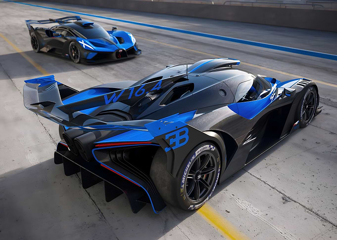 Bugatti Bolide Race Track