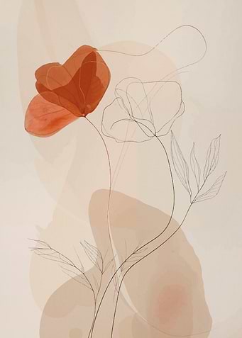 minimalist flower