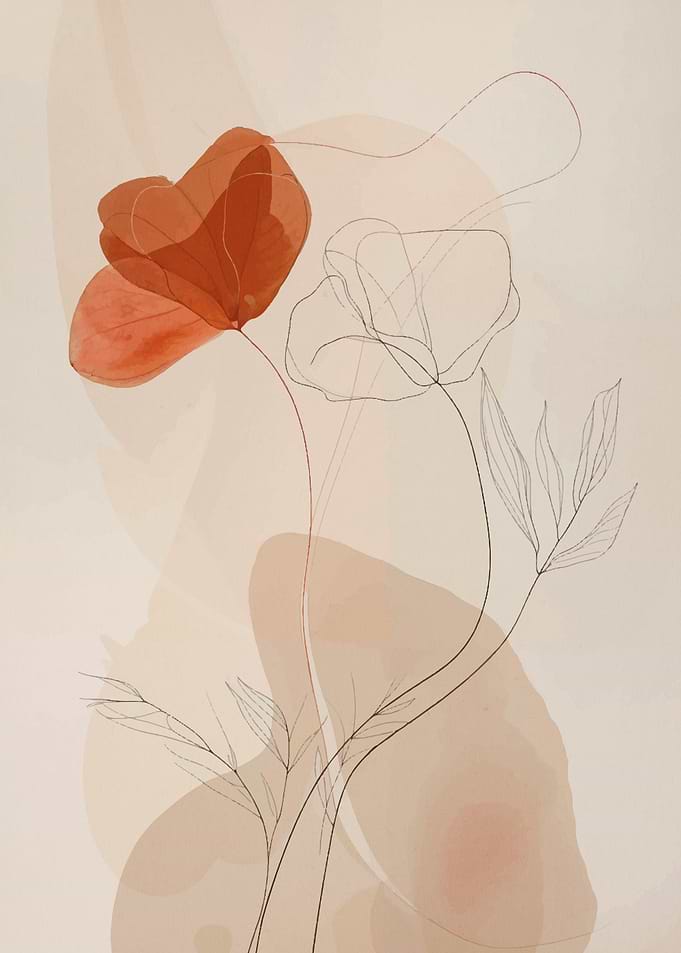 minimalist flower