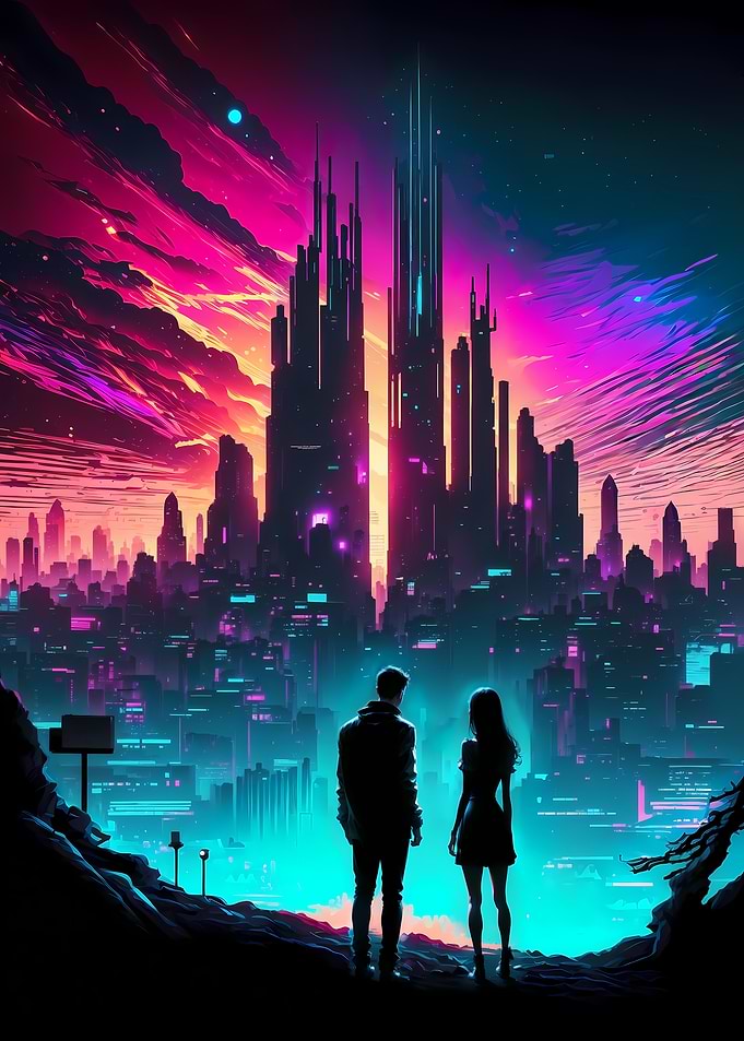 Synthetic Neon Love