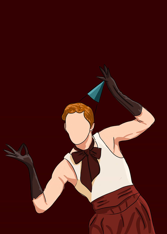 Eddie in Cabaret