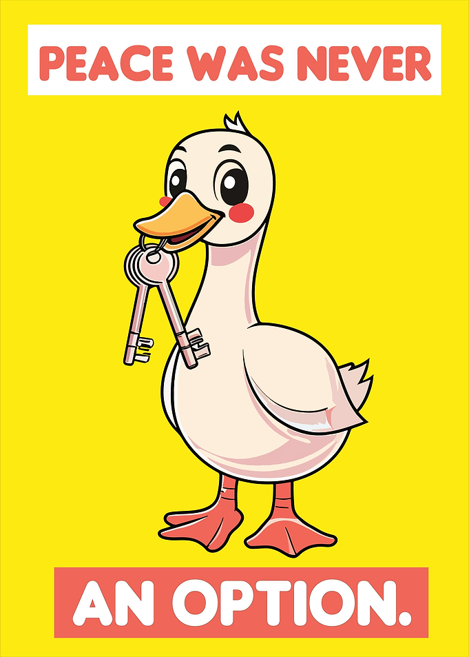 Goose Funny Peace