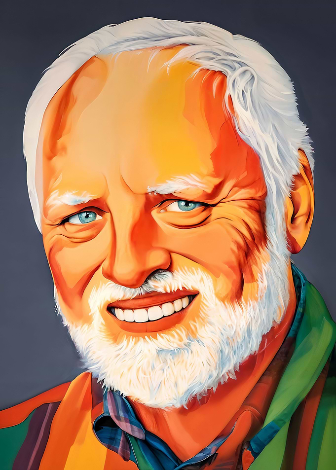 Hide the Pain Harold Meme