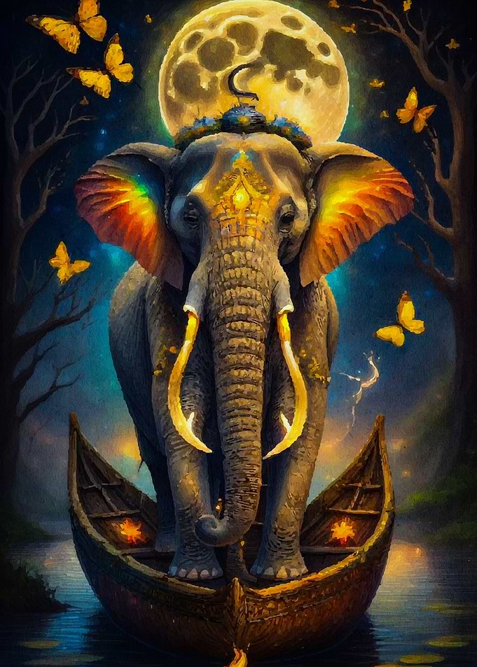 elephant landscape