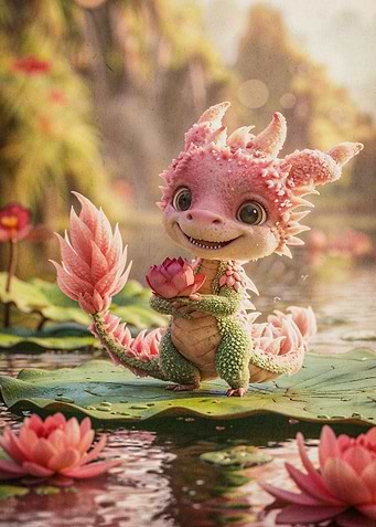 dragon baby animal