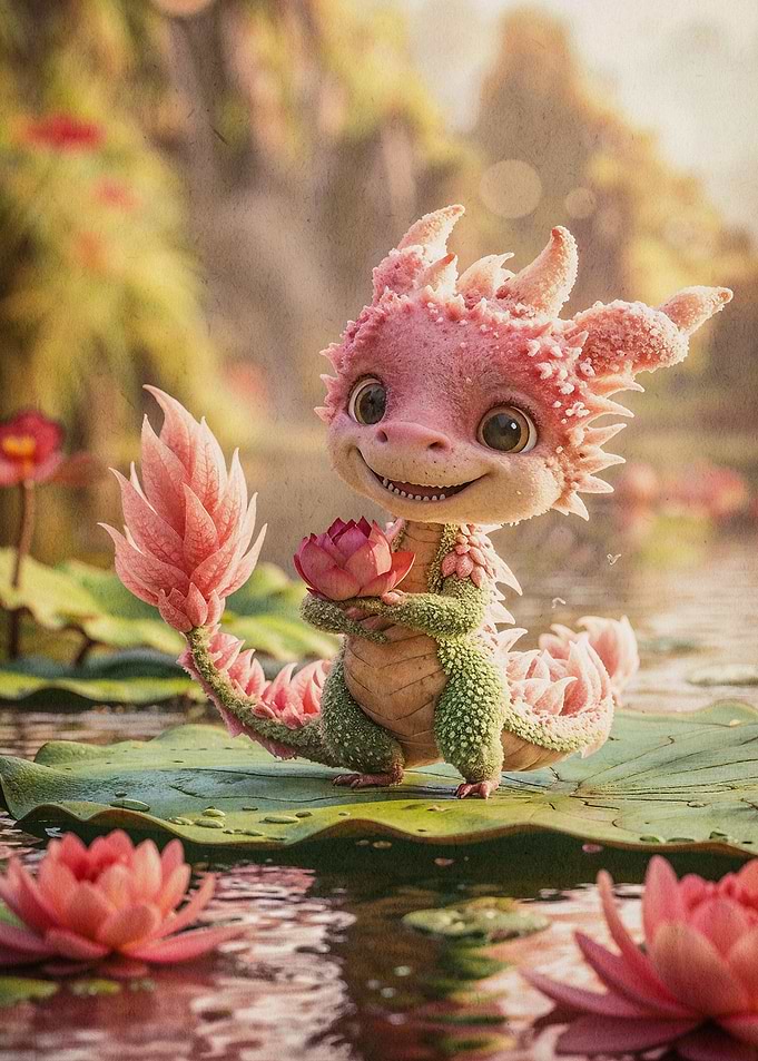 dragon baby animal