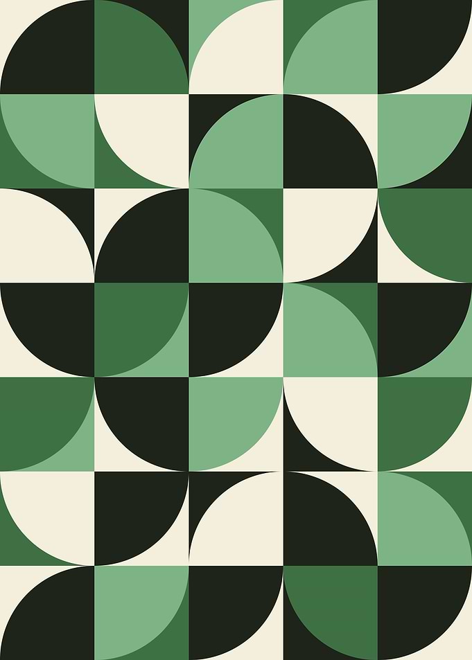 Abstract round shapes