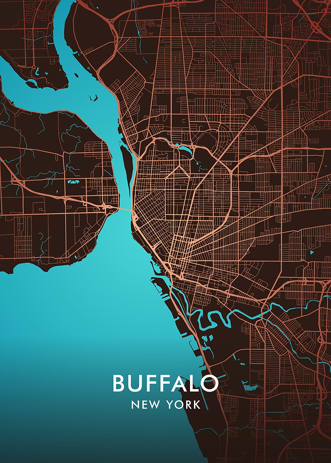 Buffalo City Map