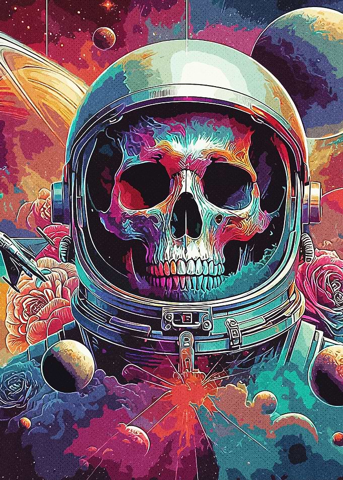 Astronaut Skull