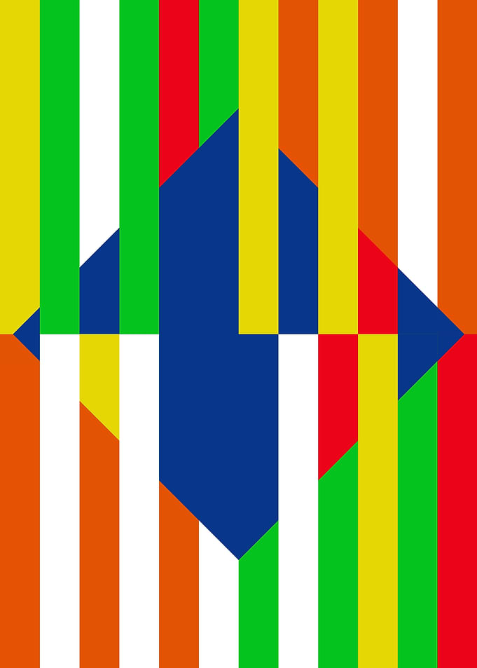 Bauhaus Style Minimal Art