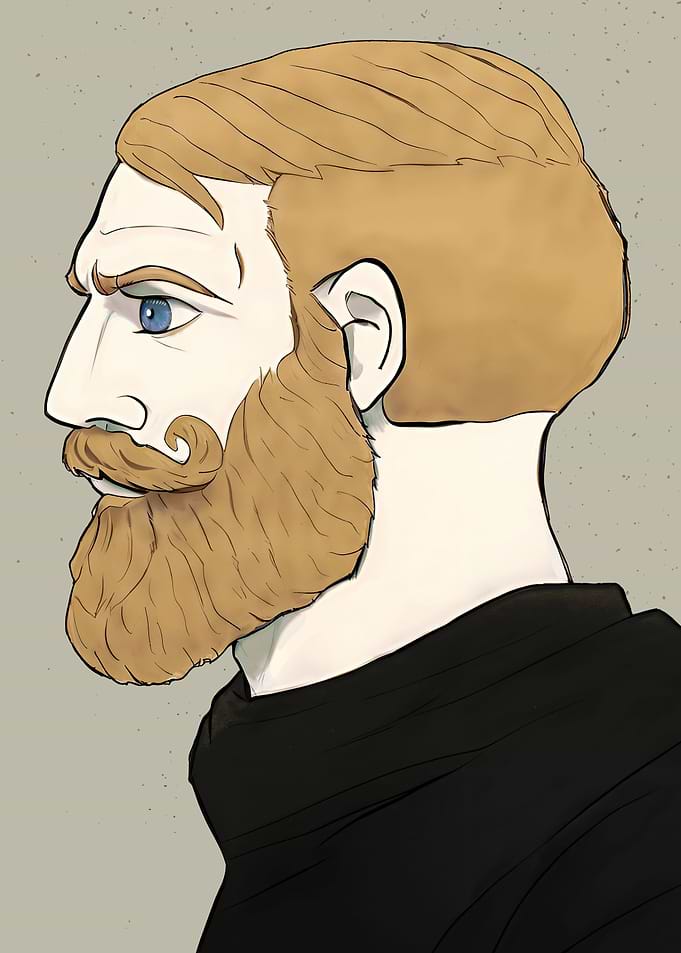 Nordic Gamer Yes Chad Meme