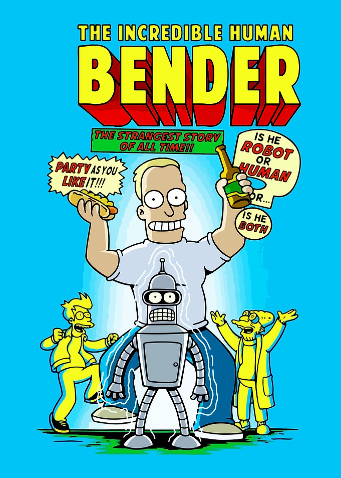 Futurama Comic Cover