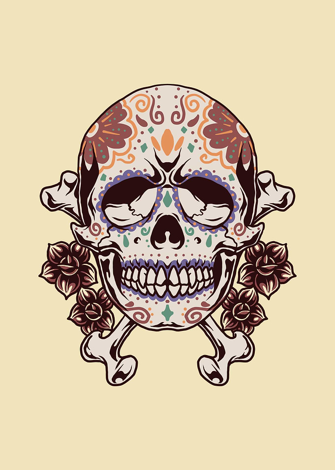 muerte skull