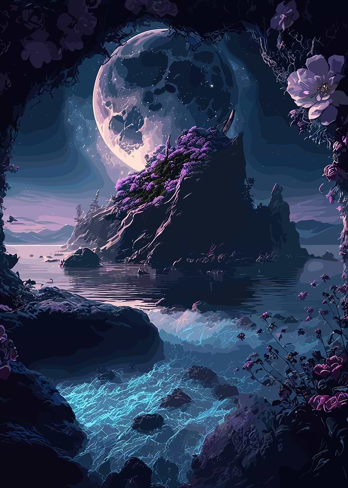 Space Fantasy Landscape