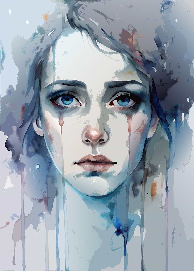 Face of a Woman Abstract